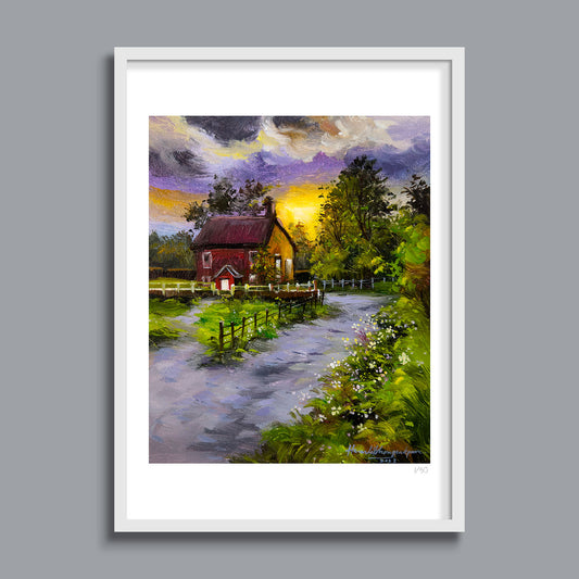 Countryside Dawn (Print)