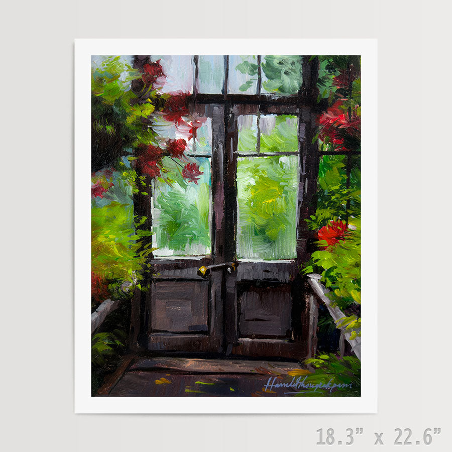 Floral Gateway (Print)