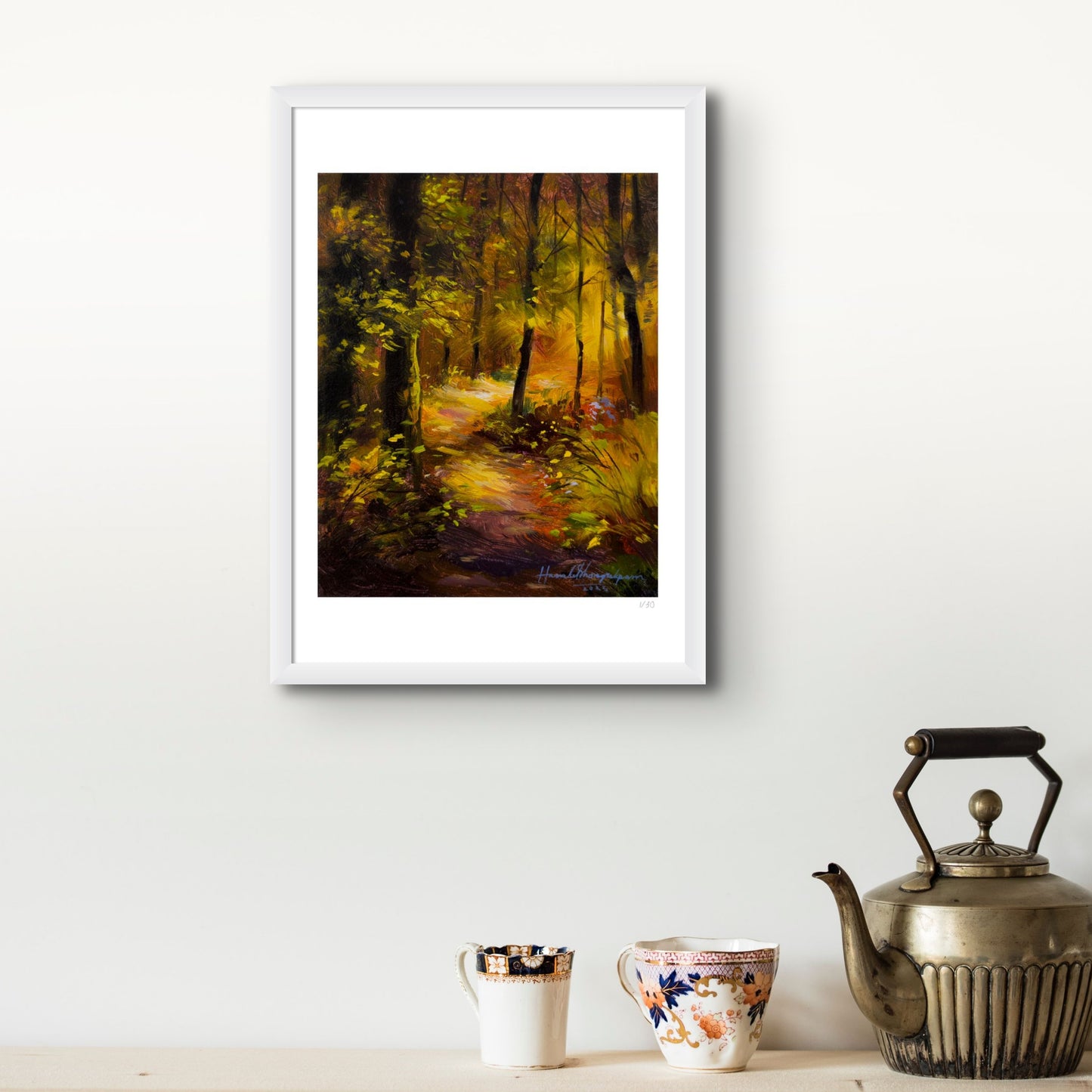 Road to The Sunlit Forest (Print)