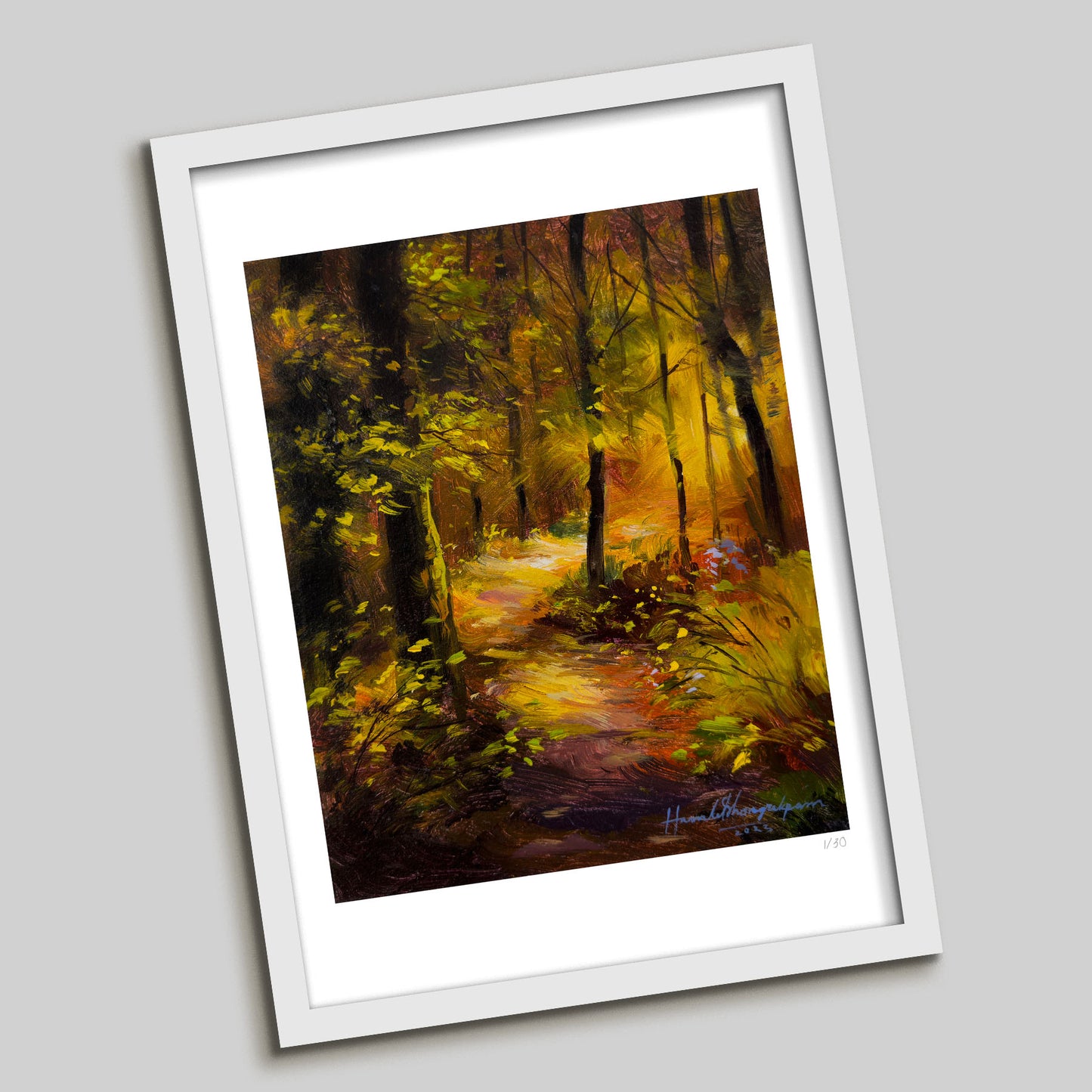 Road to The Sunlit Forest (Print)