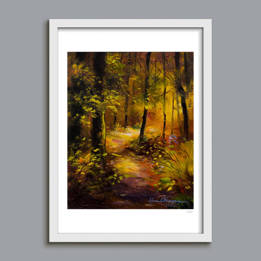 Road to The Sunlit Forest (Print)