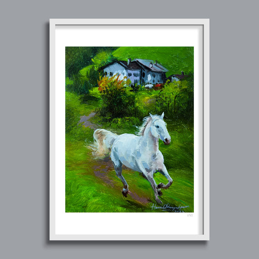 Running Horse (Print)